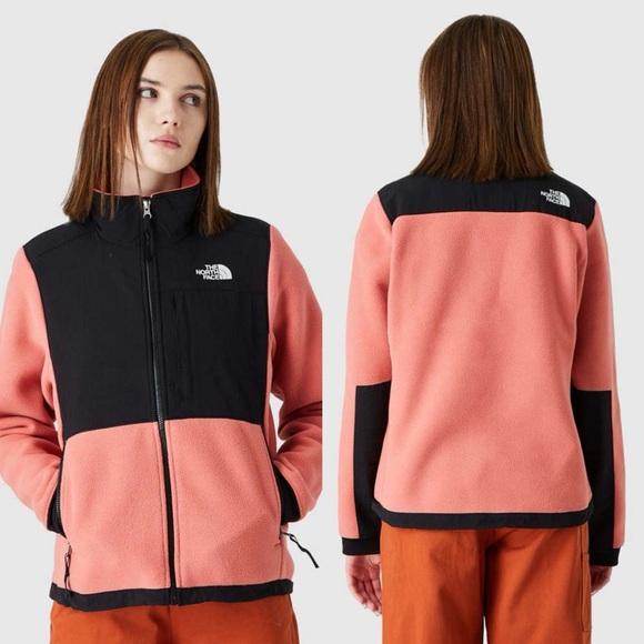 🔥🔥North face Denali 2 fleece jacket women size medium in beautiful faded rose - Picture 1 of 8